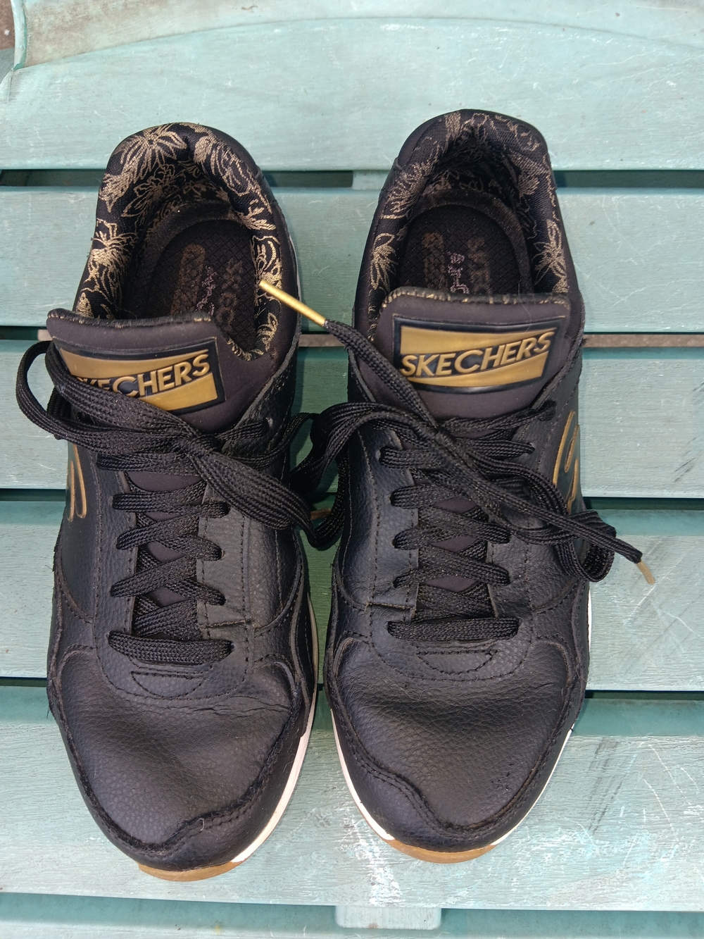 Skechers Men’s Black Athletic Sneakers